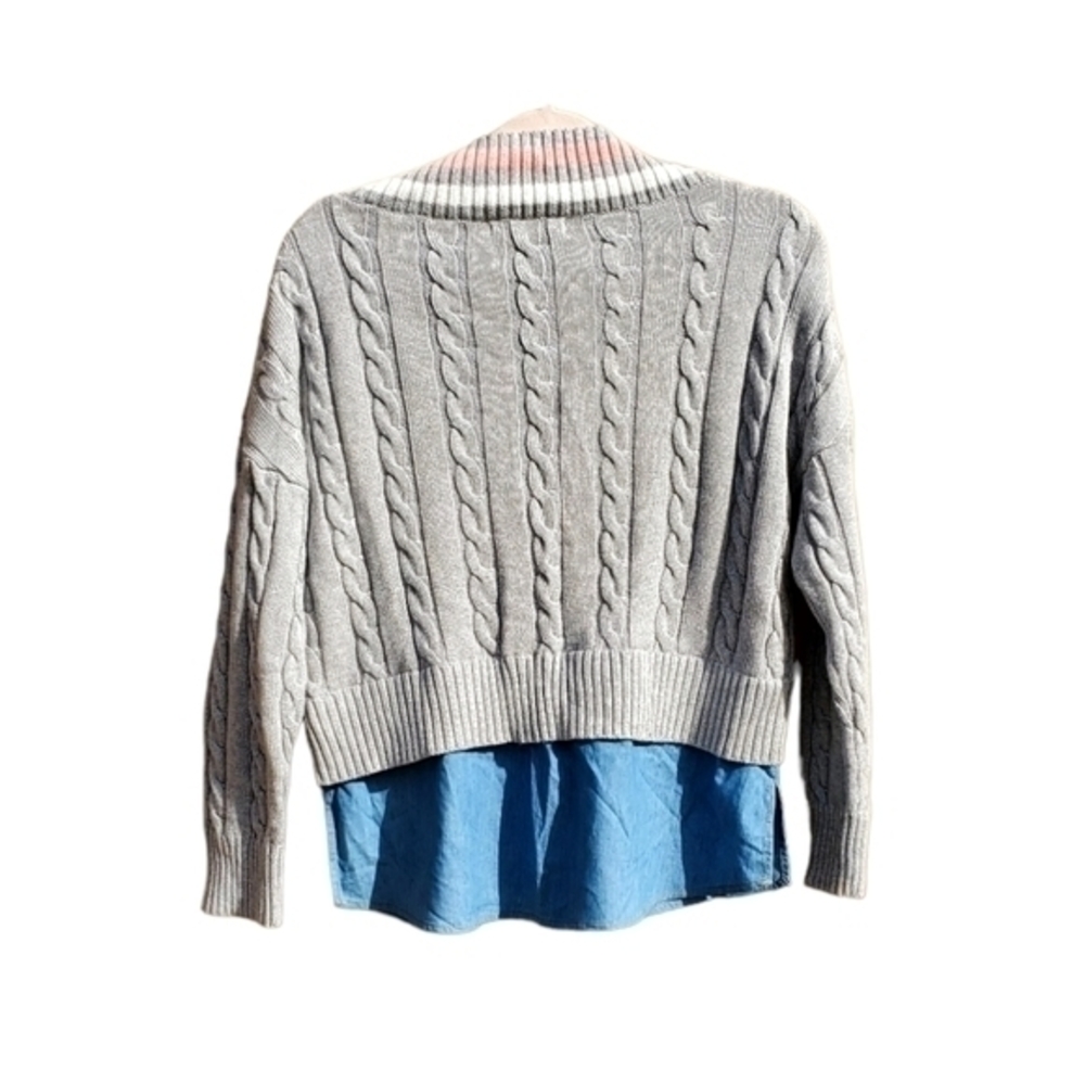 New Central Park West Cardigan Shirt Sweater Small NWOT - Picture 2 of 7